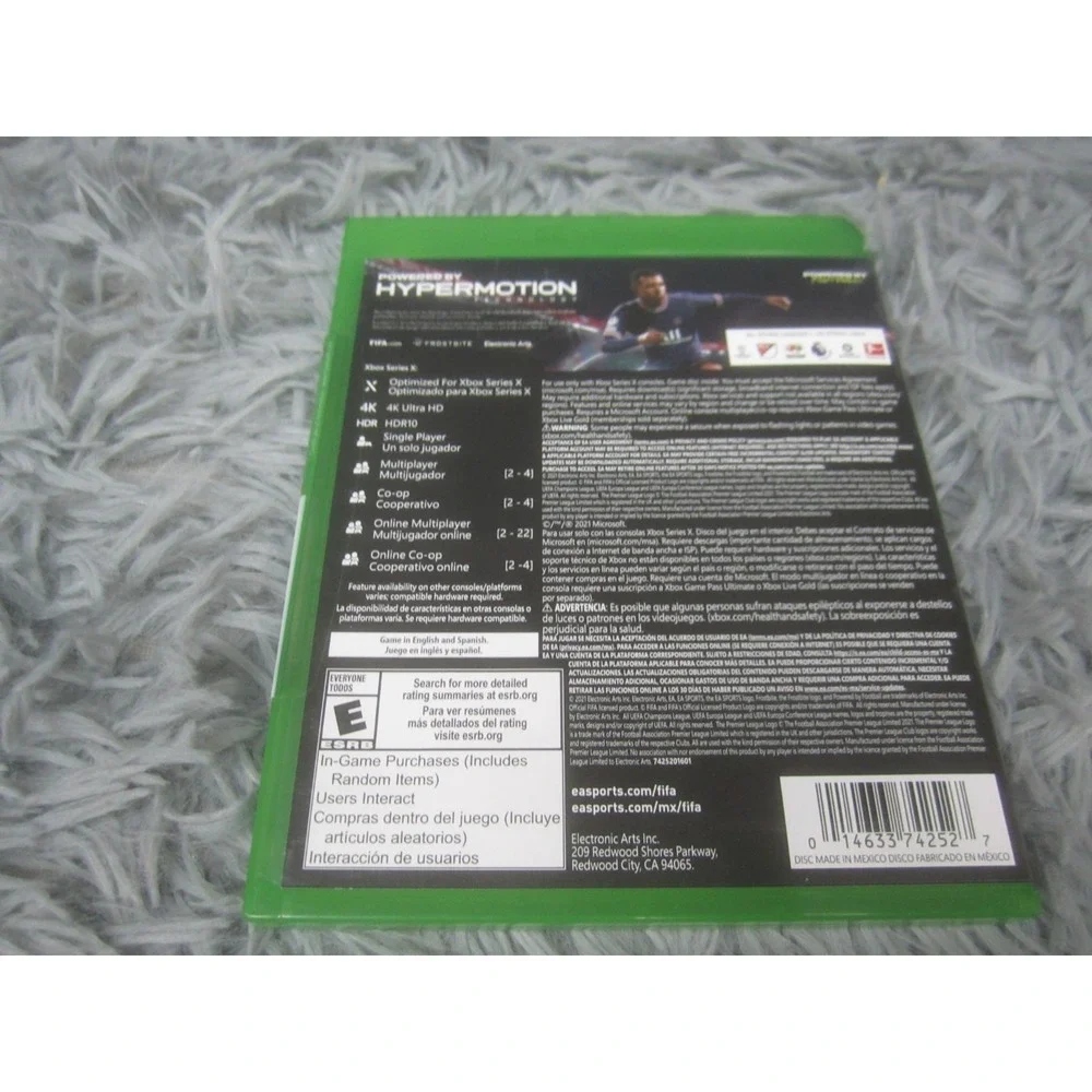 FIFA 22 - Microsoft Xbox Series X|S - New‎ Factory Sealed Video Game